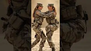 Sisters in Arms, Dancing Through Duty 💃🪖  #femalearmy #usa #military #shorts