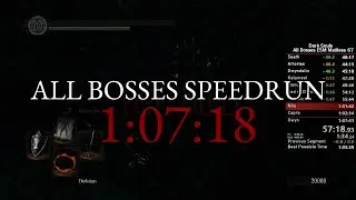 1:07:18 - Dark Souls All Bosses Speedrun