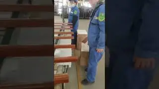 Vacuum spray coating line