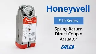 Honeywell's S10 Series, Spring Return Direct Coupled Actuator