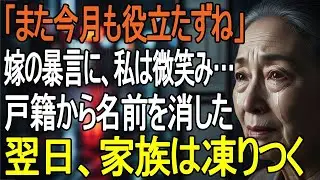 孫の顔すら見せず侮辱してきた息子夫婦…だが翌日、戸籍が消えたことに悲鳴を上げた【シニアライフ】【60代以上の方へ】