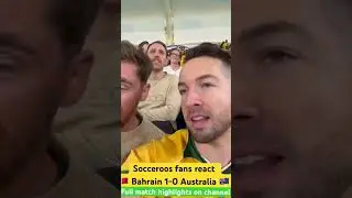 🇧🇭Bahrain 1-0 Australia 🇦🇺 fan reaction #worldcup #socceroos
