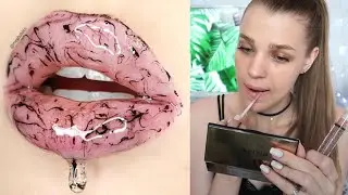 ПОВТОРЯЮ невероятный МАКИЯЖ ГУБ из INSTAGRAM ♡ RINA