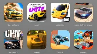 Stunt Car Extreme, Asphalt Unite,Asphalt Nitro,Extreme Car Driving,Car Parking,Payback 2,Beach Buggy