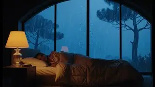 Goodbye Insomnia with Heavy Rain & Thunder Growls at Night