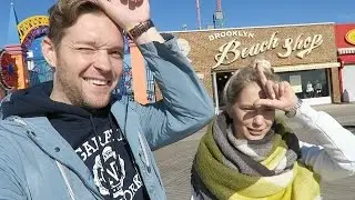 НЬЮ-ЙОРК досвидания! VLOG 8. Сумасшедшие чайки и перелет #Пятайкины