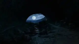 Dear Esther - Moon From Cave Exit - 1 Hour Ambience