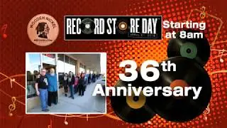 2018 Wooden Nickel Records 11th Annual Record Store Day Commercial