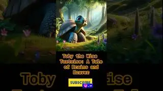 The Clever Tortoise | Toby the Wise Tortoise: A Tale of Brains and Bravery | #bedtimestories