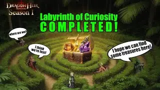 Labyrinth of curiosity finished!!! Stages 14-17!! Season 1 Dragonheir: SIlent Gods