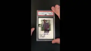 2001 SP Authentic Golf Tiger Woods ROOKIE AUTO DNA 10 /900 #45 PSA 10 GEM MINT