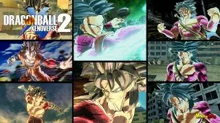 Future Gohan And Future Trunks Turns SSJ4! | Dragon Ball Xenoverse 2 No Hud Mod Showcase |