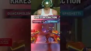 Самое редкое взаимодействие в истории Overwatch 2 #overwatch #overwatch2 #shorts #thompsonlive