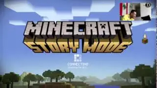 Minecraft: Story Mode - Part 1 (Twitch Stream) Ashley Makes Dantanimal MAD!!!