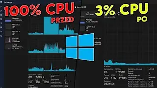 Jak naprawić 100% zużycia procesora |Poradnik|