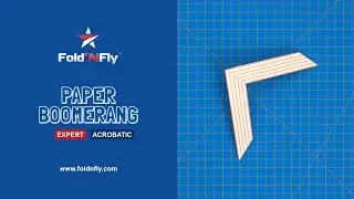 Paper Boomerang ✈ Fold 'N Fly