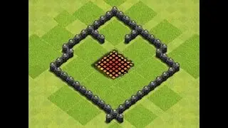 Town hall 3 farming/trophy base