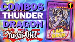DECK THUNDER DRAGON 🚫 COMBOS YUGIOH Post BANLIST APRIL 2024 | *Colossus is back*