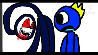Kesha: rainbow friend blue and Krevor Henderson eviljon fnf