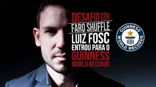 Luiz Fosc no GUINNESS WORLD RECORD - 5568 Perfect Faro Shuffles! (Mini-Document&aacute;rio) English sub