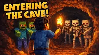 &ldquo;Entering a Dark Cave for the First Time 😱 | Minecraft Live&rdquo;