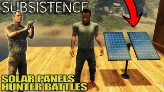 Rogue Hunters & Setting up Solar Panels | Subsistence Survival Gameplay | E12