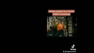 Skittles Bubble Gum Forest 2005 Commercial Video