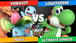 SSC 2023 - Logster998 (Yoshi) Vs. Voravi?! (Pokemon Trainer) Smash Ultimate Tournament