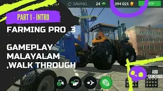 Farming pro 3 \》best farming game??/malayalam gameplay and walkthrough