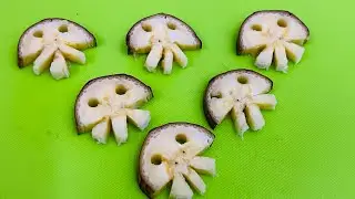 🍌AMAZING BANANA JELLYFISH #trending #fruit #art 