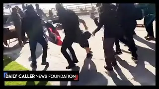 Antifa Attack Trump Supporters In San Diego