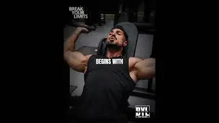 𝐁𝐑𝐄𝐀𝐊 𝐘𝐎𝐔𝐑 𝐋𝐈𝐌𝐈𝐓𝐒 #motivation #nevergiveup #positivemindset #training #breakyourlimits #cbum
