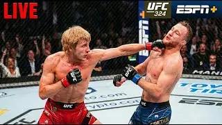 Paddy Pimblett  vs Justin Gaethje! | Full Fight  | UFC 324