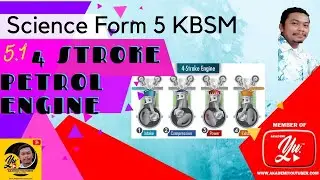 Structure and Operation of 4 Stroke Petrol Engine #ScienceisAwesome #CikguPadil #SPM #KBSM #KSSM