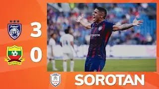 Sorotan: Johor Darul Ta'zim 3 - 0 Shan United | Shopee Cup