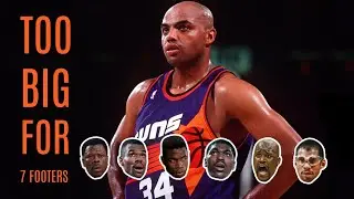 Charles Barkley- too BIG for 7 footers. Look at this incredible blocks!