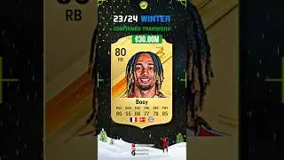 23/24 Winter Latest Confirmed Transfers!😱❄️#fc24 #transfernews #shorts