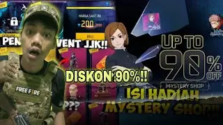 SPIN MYSTERY SHOP JJK | DISKON 90%!!#freefire 