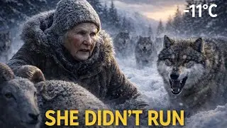 89-летняя женщина столкнулась с волками при температуре &minus;11&deg;C, чтобы спасти своих овец | Коротком...