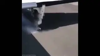 Jet Fuel is leaking from Plane &bull; Aviation Accident &bull; Have You seen Something Like This