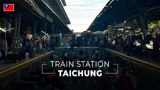 Taichung Old Train Station Walking Tour | Artisan Market [2023-12-09][4K]