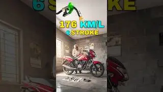 Indian Man Invented 6 Stroke Motorbike With 176 Km/L of Mileage #informative #india