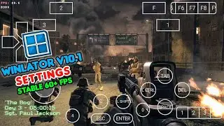 Call of Duty 4 Morden Warfare Winlator V10.1 Hot Fix Android Gameplay | Stable 60+ FPS