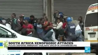SOUTH AFRICA - Vigilante groups deployed in Johannesburg