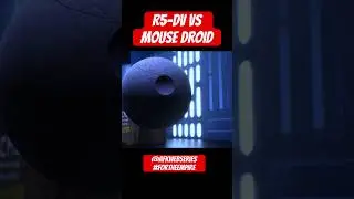 R5-DV vs Mouse droid #fortheempire  #starwars #unrealengine #looneytunes