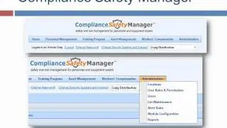 Compliance Safety Manager Workers' Compensation Program Overview