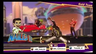 We Tried League Play and Dominated | I Perfect Catch Those | Knockout City Trio