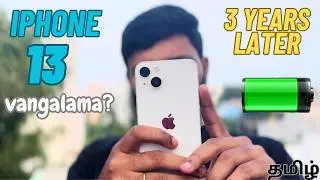 iPhone 13 - 3 years later Review || iPhone 13 Longterm Tamil Review 🤩