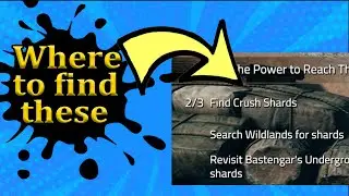 Where to find all 3 crush shards in Atlas Fallen