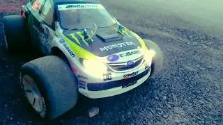 HSP Truggy 1/10 Impreza version Drift